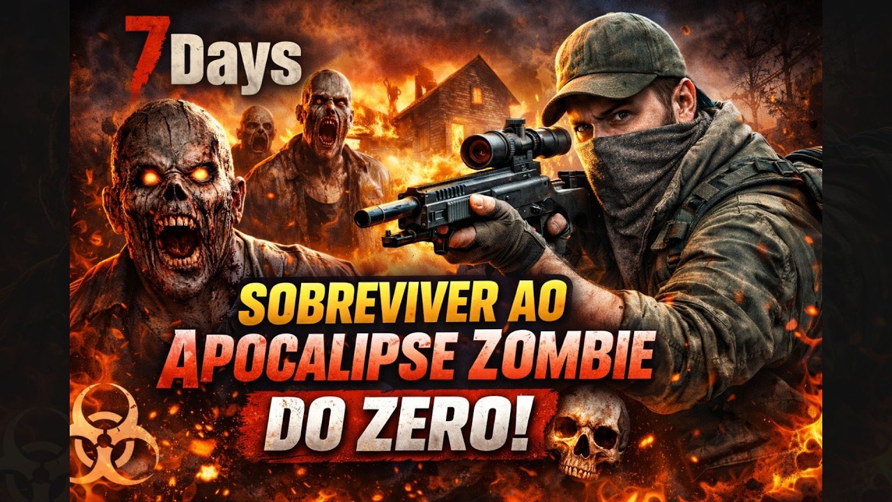 🧟 7 Days to Die #1 — Começa a Sobrevivência (LIVE)