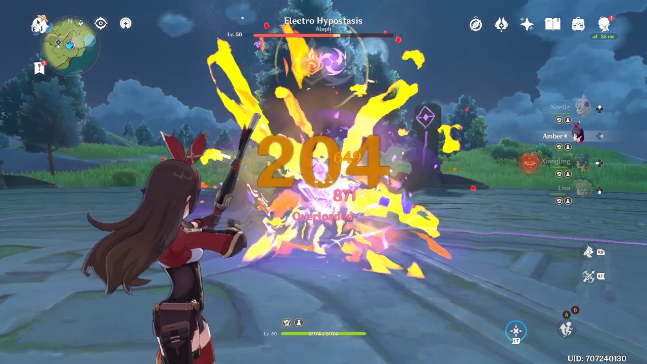 How to kill Electro Hypostasis in Genshin Impact F2P