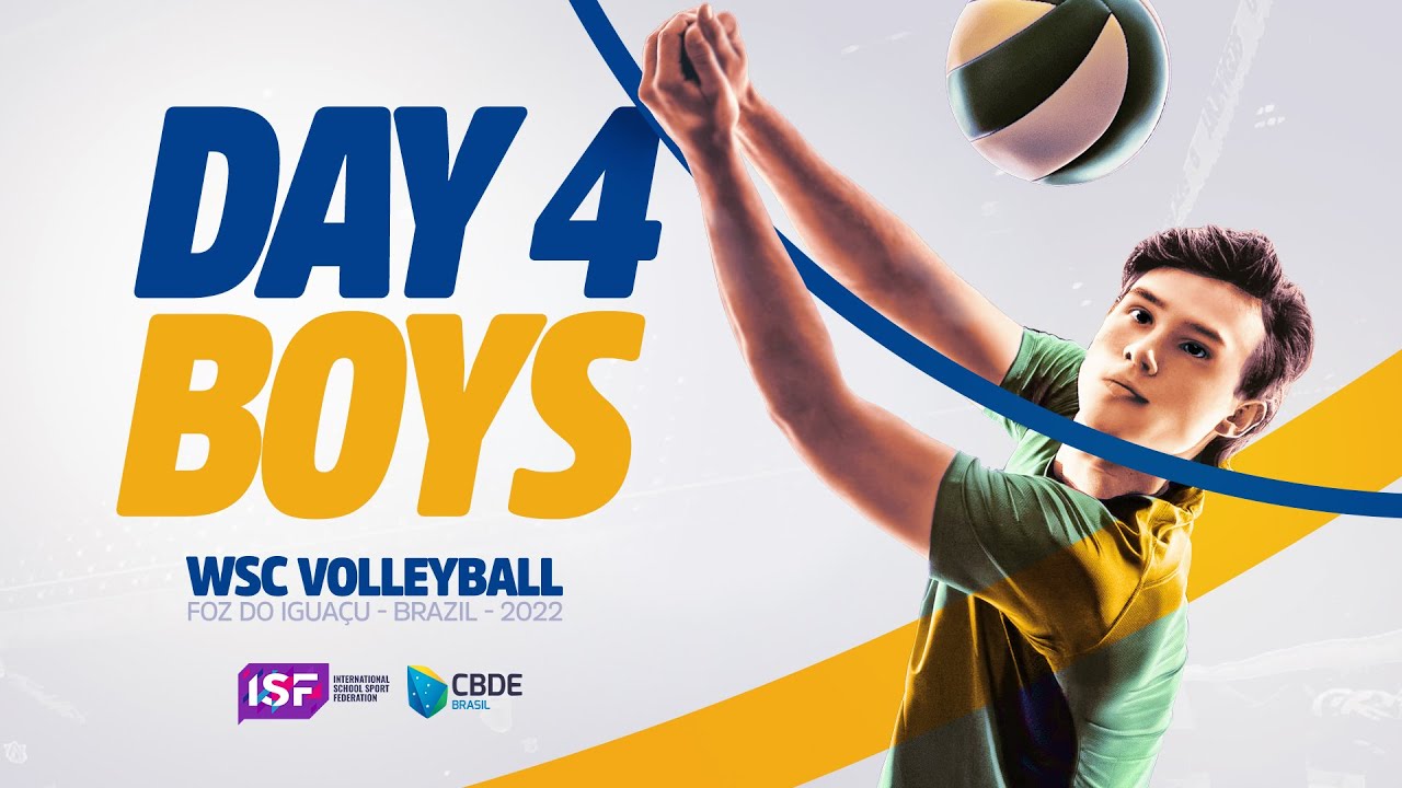 ISF WSC Volleyball - Foz do Iguaçu 2022  Ranking Stage - Boys Day 4