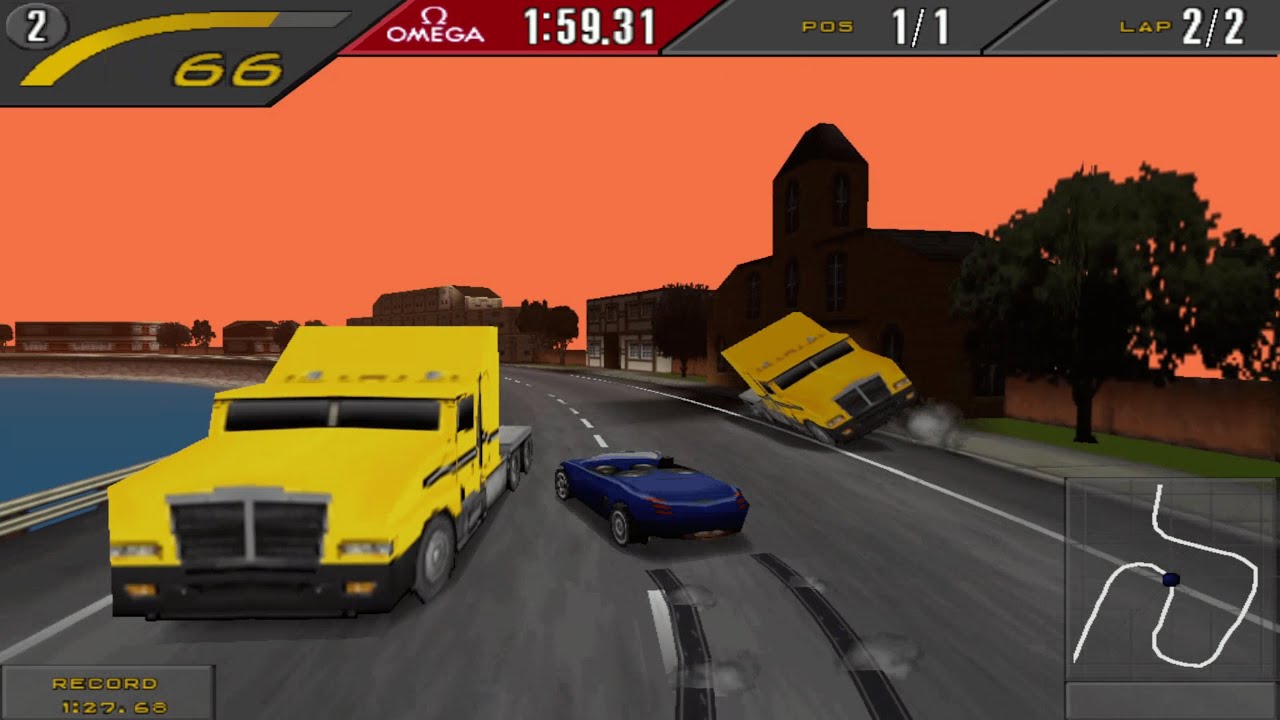 The Need for Speed 2 SE 1997 PC gameplay | Full Heavy Traffic