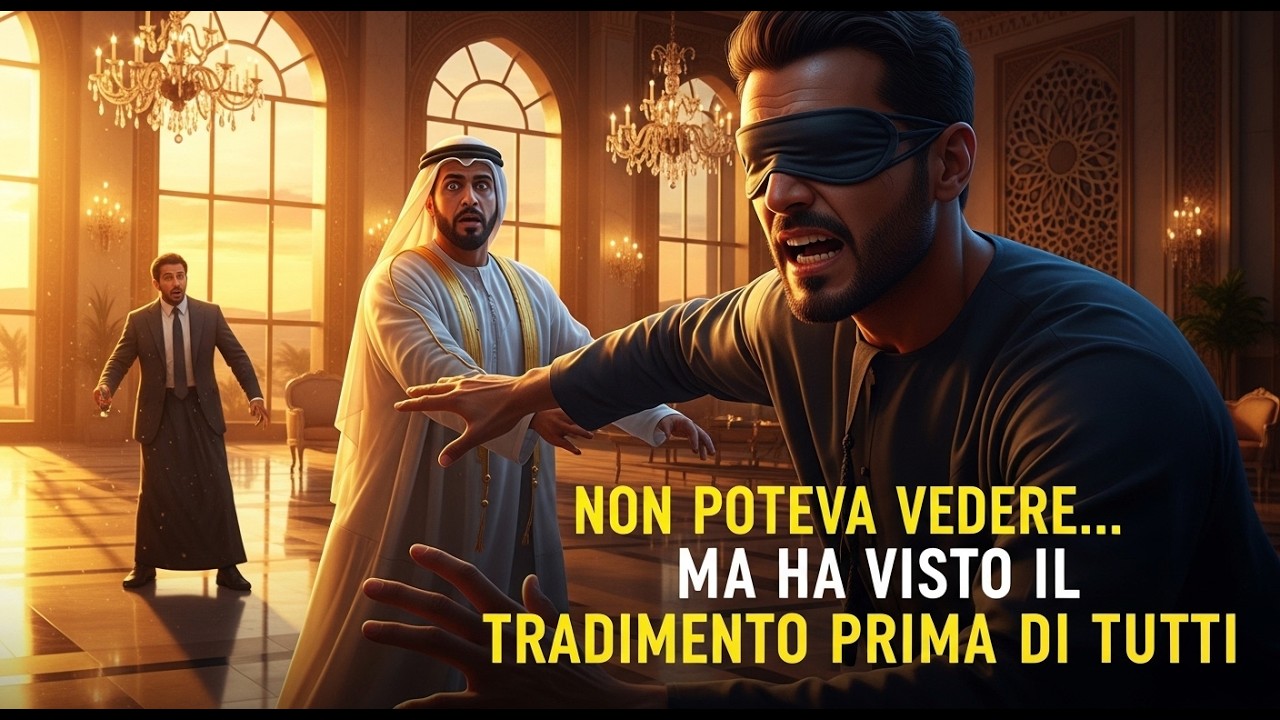 Era cieco, ma salvò lo sceicco miliardario dal tradimento e da una morte dolorosa