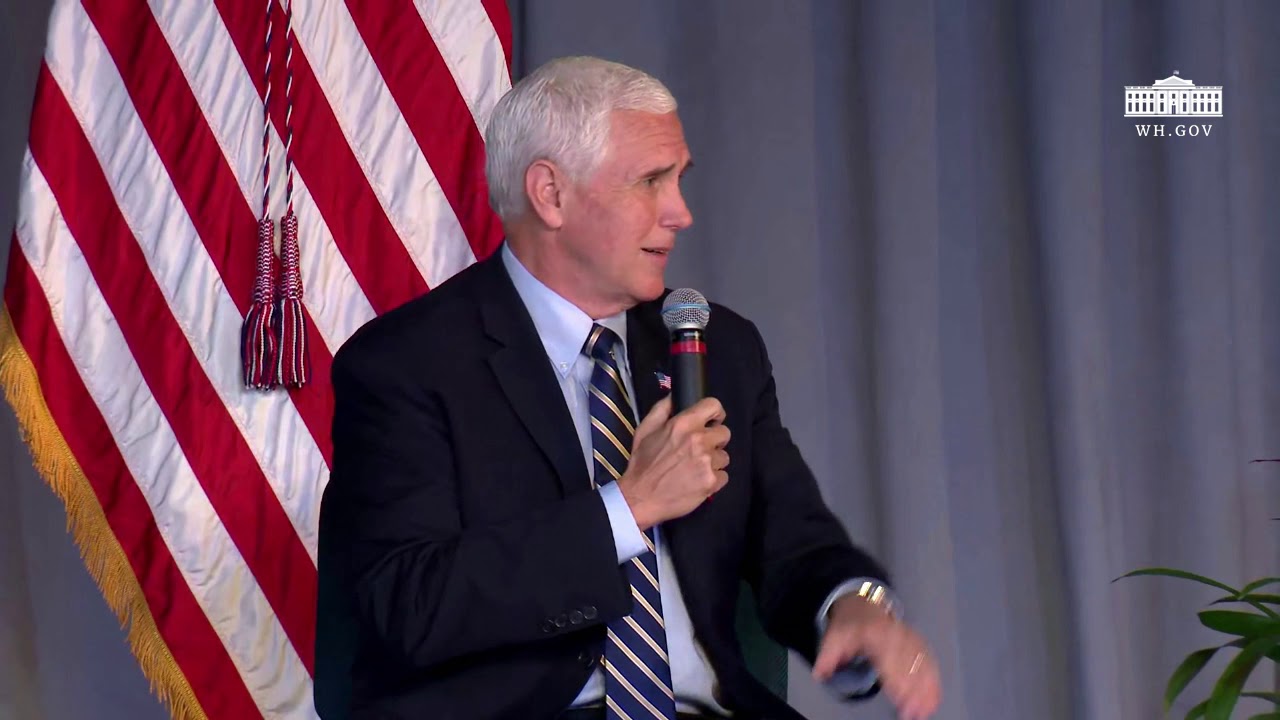 Vice President Pence Participates in a Listening Session with Faith and Community Leaders