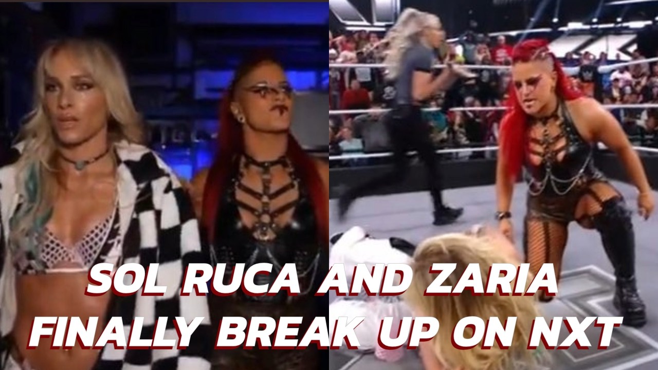 Sol Ruca & Zaria Finally Break Up On NXT