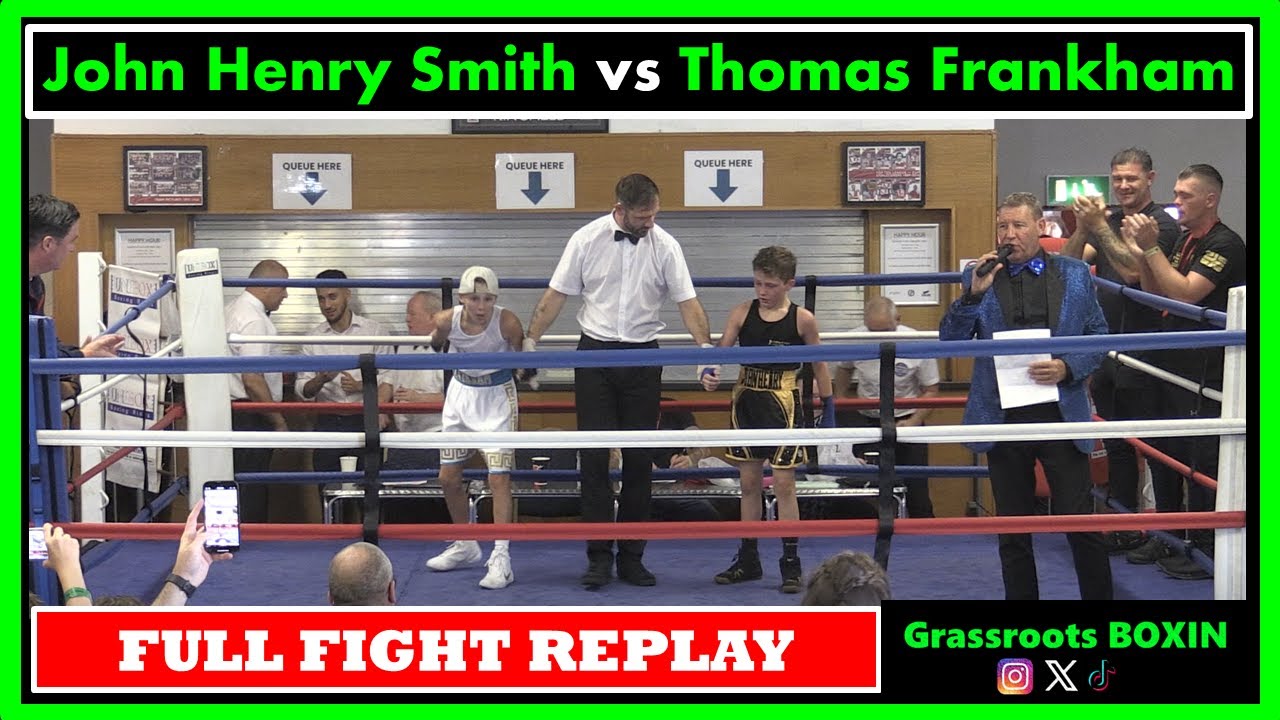 John Henry Smith vs Thomas Frankham - FULL FIGHT - Guildford City Boxing Amateur Club Show (15/09/24