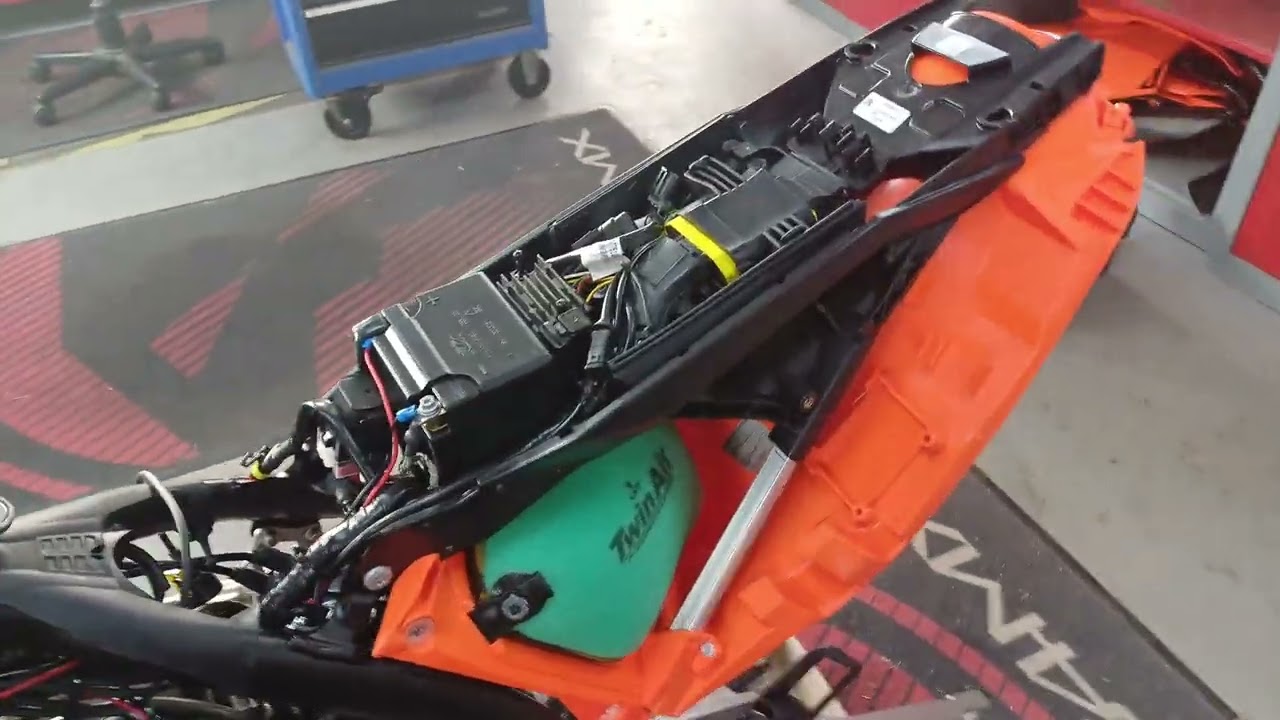 part 2 of the 2025 ktm smr450 supermoto bike build.
