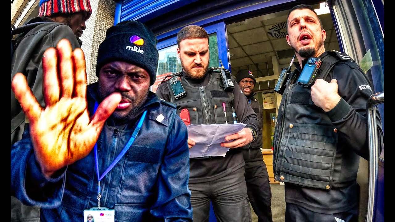 IT'S NOT ALLOWED!!!! YOU CAN'T JUST FILM HERE!!!! - Home Office Lunar House