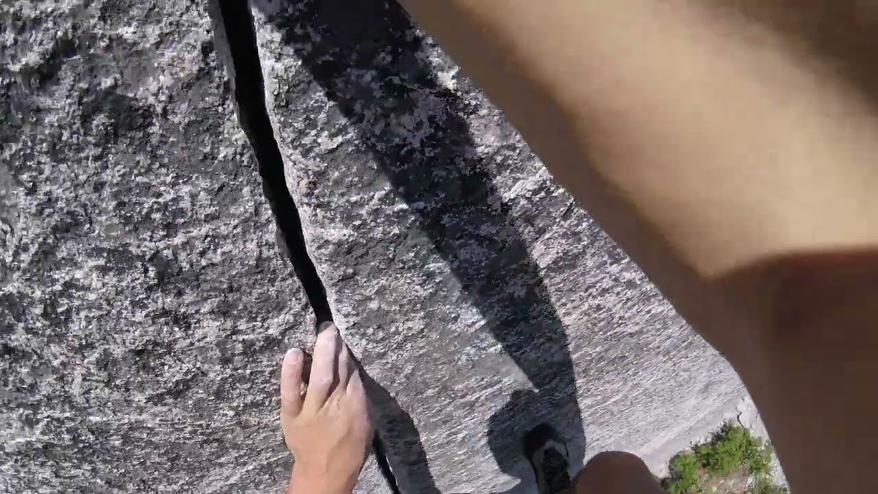 First Person Rock Climbing: 