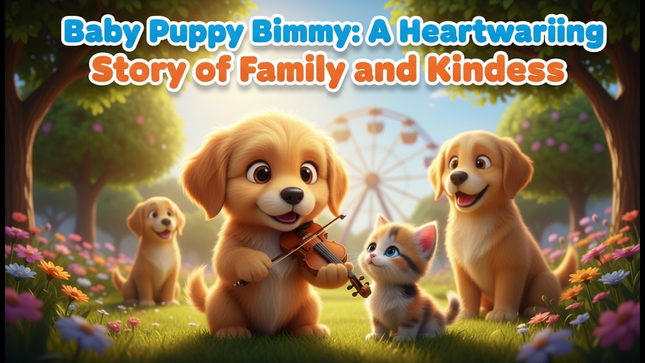 Baby Puppy Bimmy: A Heartwarming Story of Family and Kindness | My Puppy Life