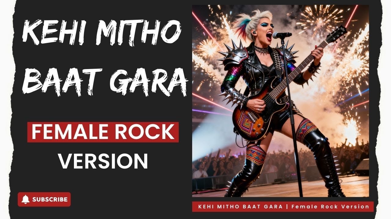KEHI MITHO BAAT GARA | Female Rock Version |Narayan Gopal | Jimmy Rock Cover AI