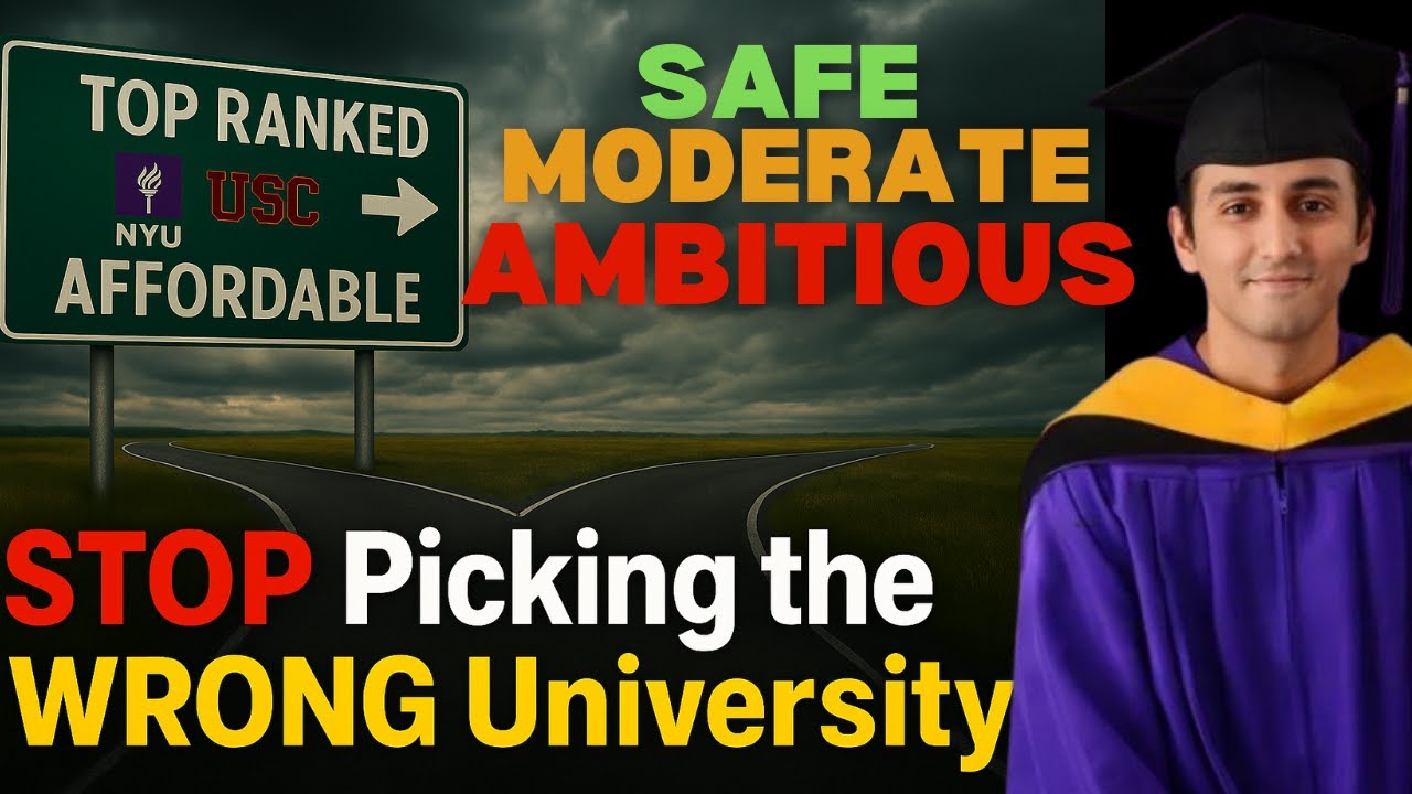 just 9 mins on how to shortlist universities for ms in usa - without spending any money