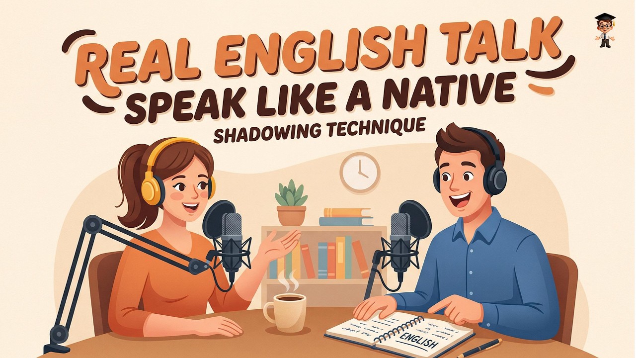 Learn Real Life English Conversation | Shadowing Practice for Beginners (A1&ndash;A2) | English Podcast
