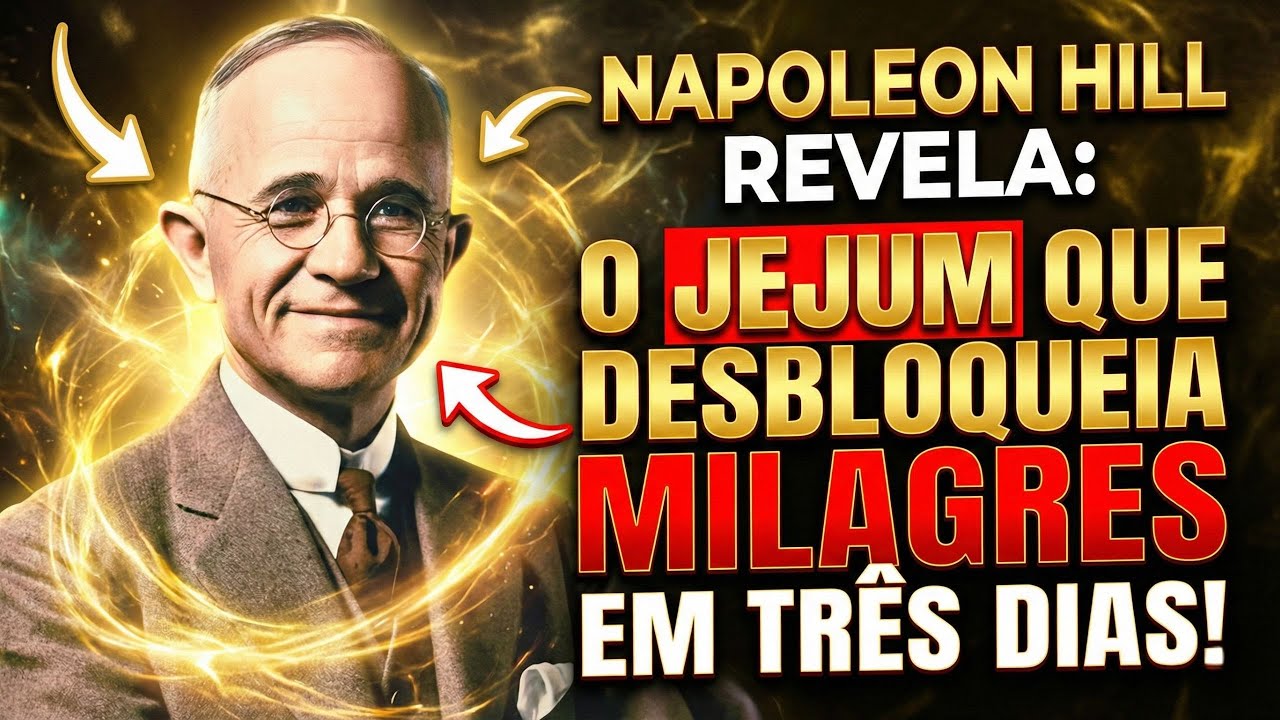 O Jejum que Desbloqueia Milagres em Três Dias e Abre Caminho no Deserto -  NAPOLEON HILL #foco