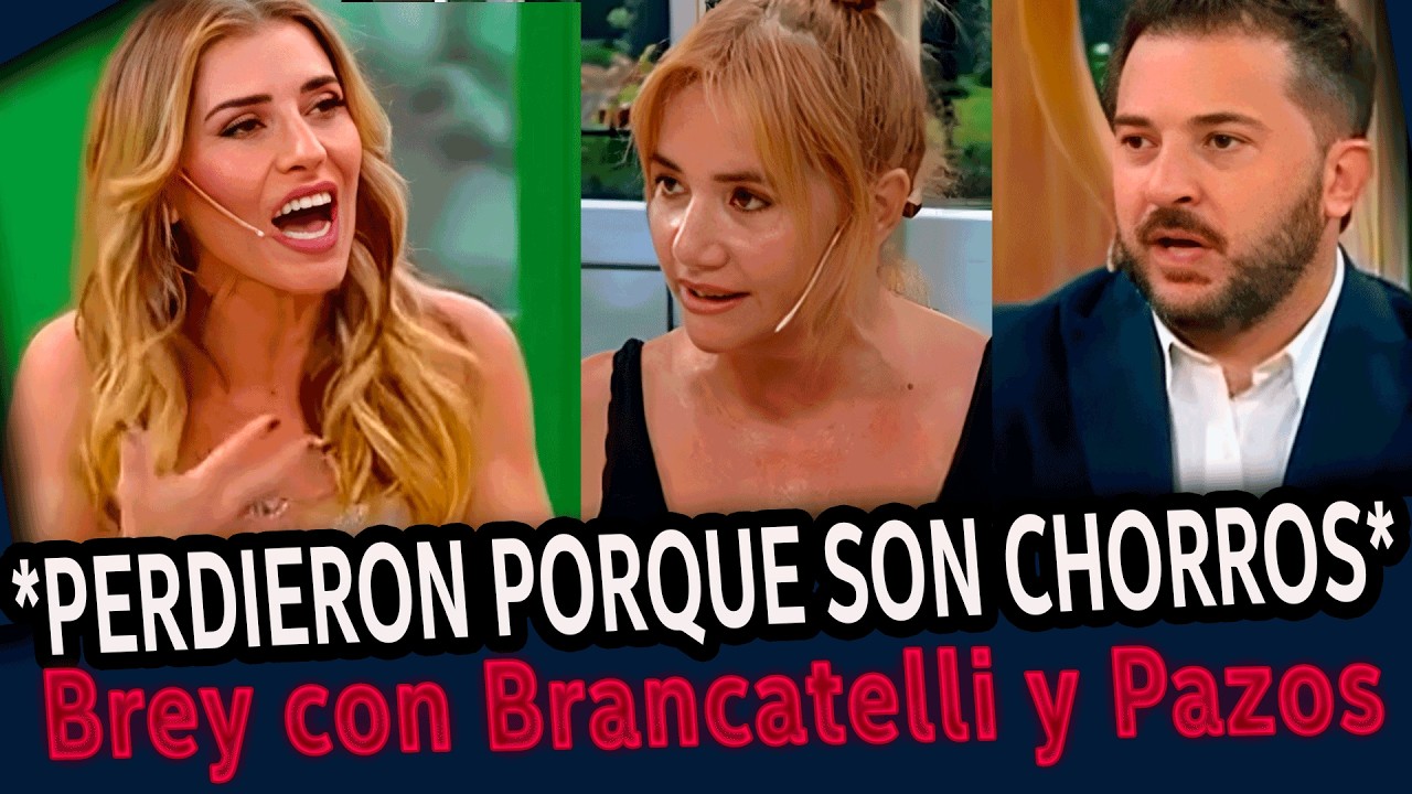 BREY le dijo de todo a BRANCATELLI y NANCY PAZOS tras las ELECCIONES