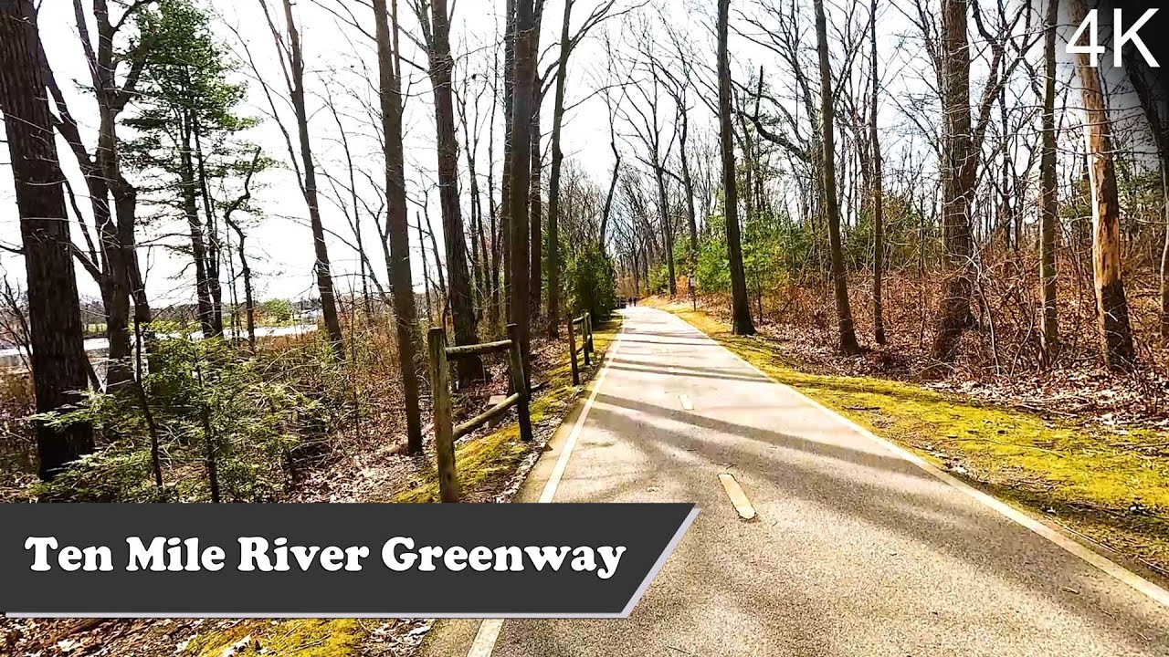 A Relaxing Walk Along Ten Mile River Greenway 🌿 | No Commentary