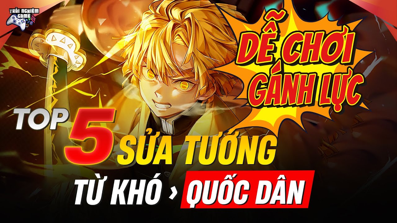 Game Ngày Càng Dễ? Top 5 Tướng Được GIẢM ĐỘ KHÓ Giúp Game Thủ Dễ Dàng Leo Rank