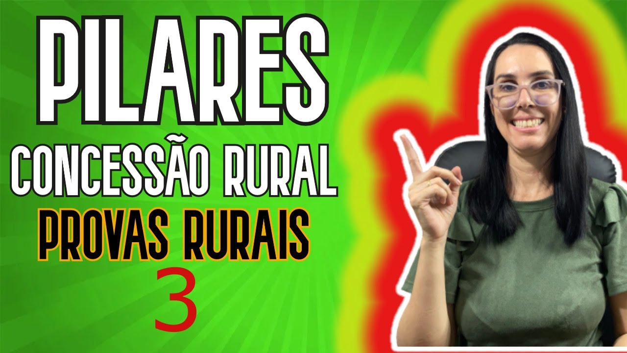 Conhecer e selecionar CORRETAMENTE as Provas Rurais