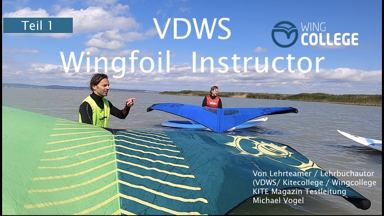 Wingcollege VDWS Ausbildung Wingsurf Instructor Prüfung Teil 1