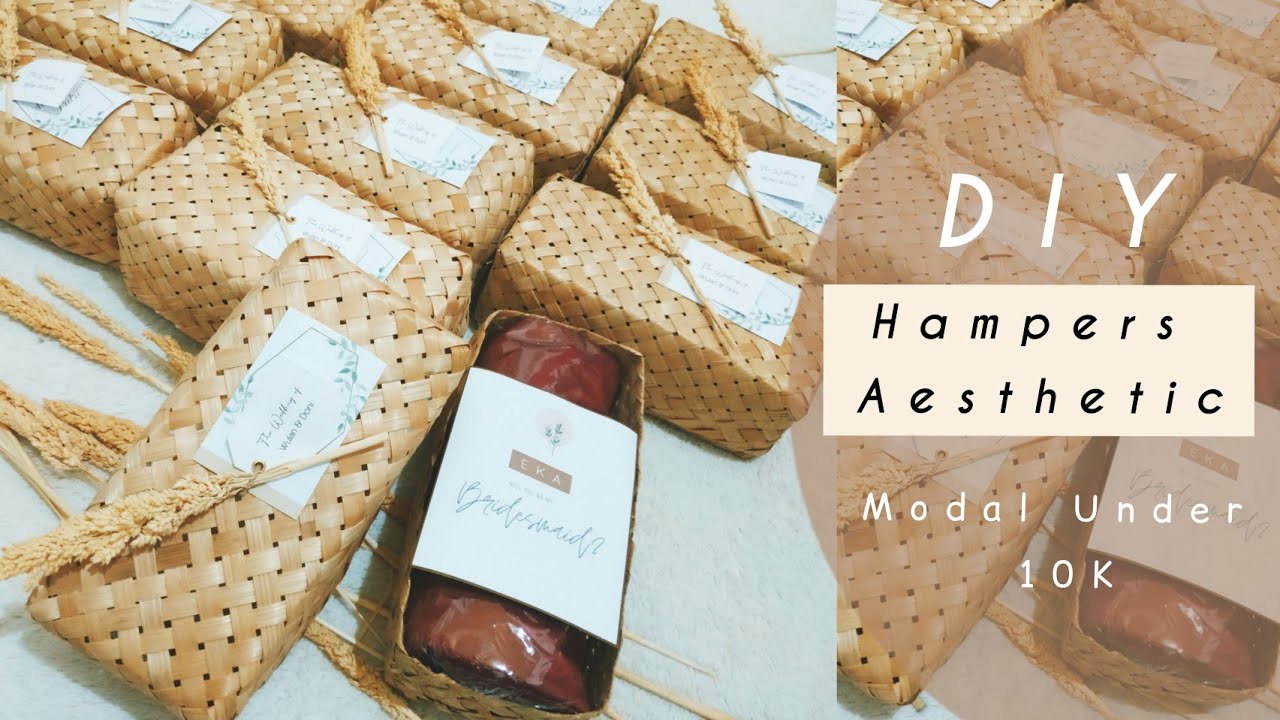 DIY Hampers Aesthetic Low Budget :  Bridesmaid Gift| Ide Bisnis Hampers