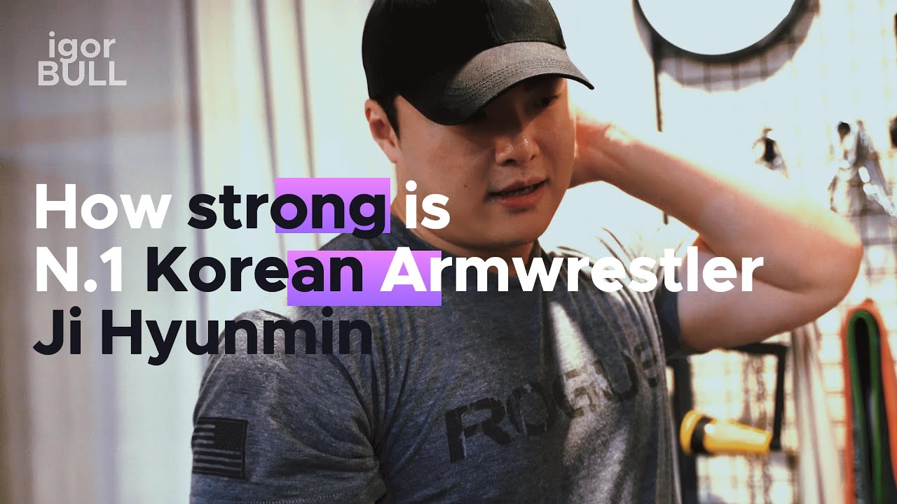 How Strong is Korean N.1 Armwrestler - Ji Hyunmin (지현민)