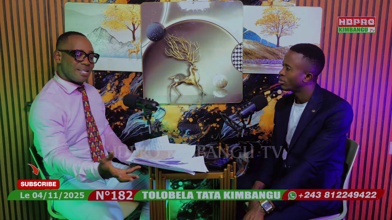 DIRECT: R&Eacute;V&Eacute;LATION YA TATA SIMON KIMBANGU KIANGANI NZAMBE LANDA EMISSION SOMOOOO