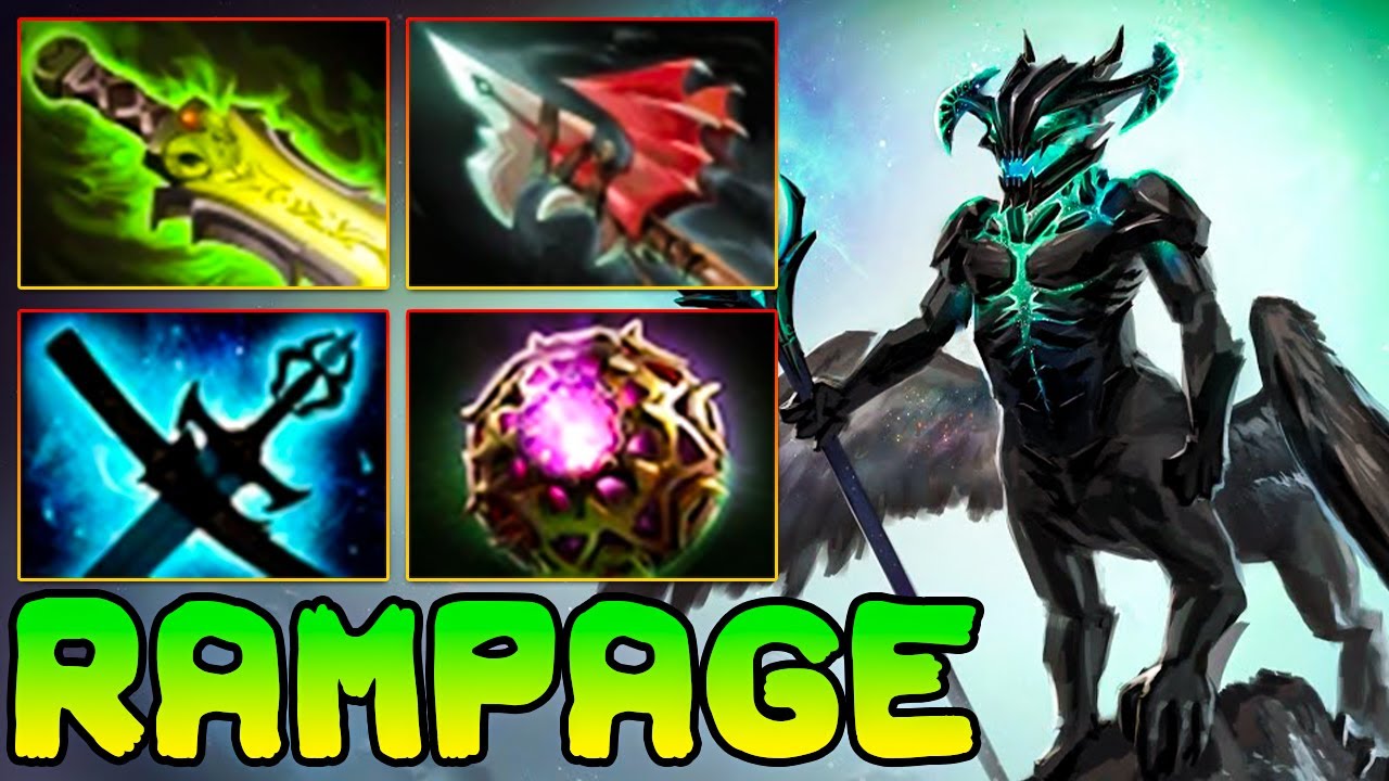 Rampage + 22 Kills Outworld Destroyer !! Outworld Destroyer Dota 2 Mid Carry 7.37 OD Gameplay