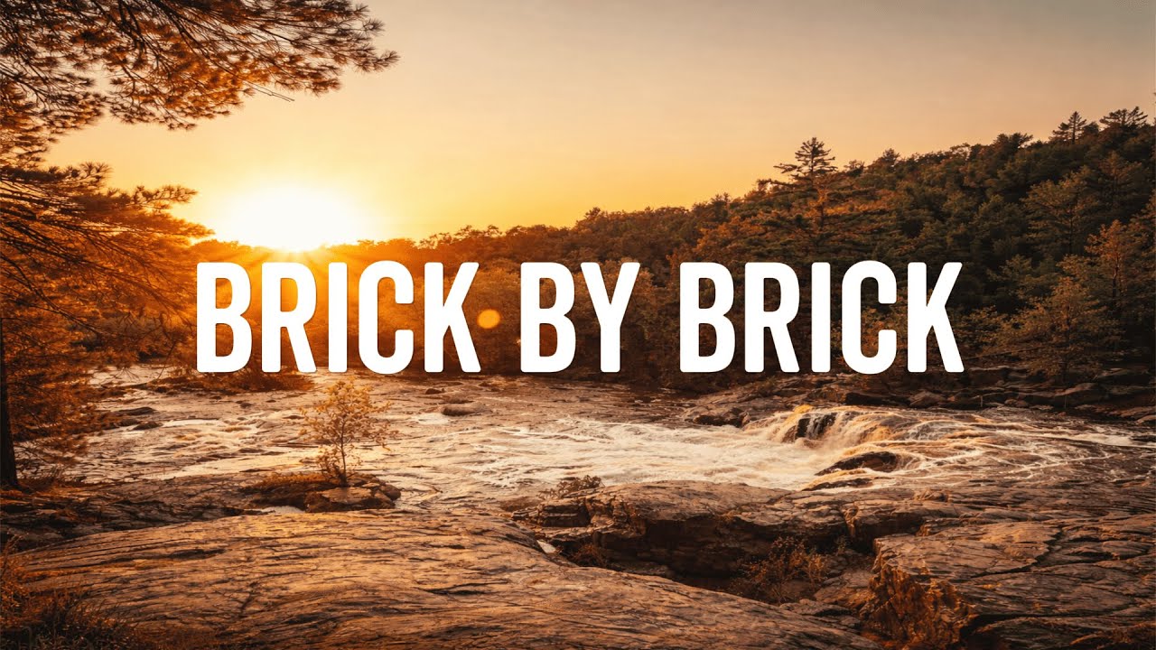 Brick by Brick | Acoustic Worship Song (Lyrics)