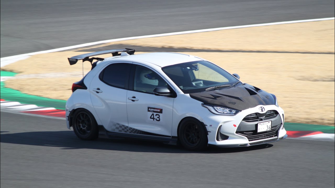 富士スピードウェイ　2’09.128 トヨタヤリス　MXPA10