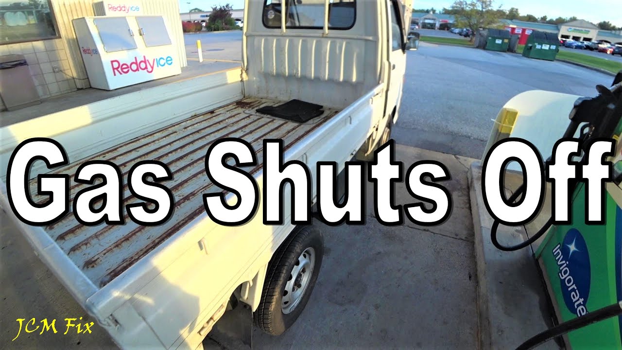 Fixing A Mini Truck Where The Gas Pump Keeps Shutting Off | Hijet S110P Charcoal Vapor Canister