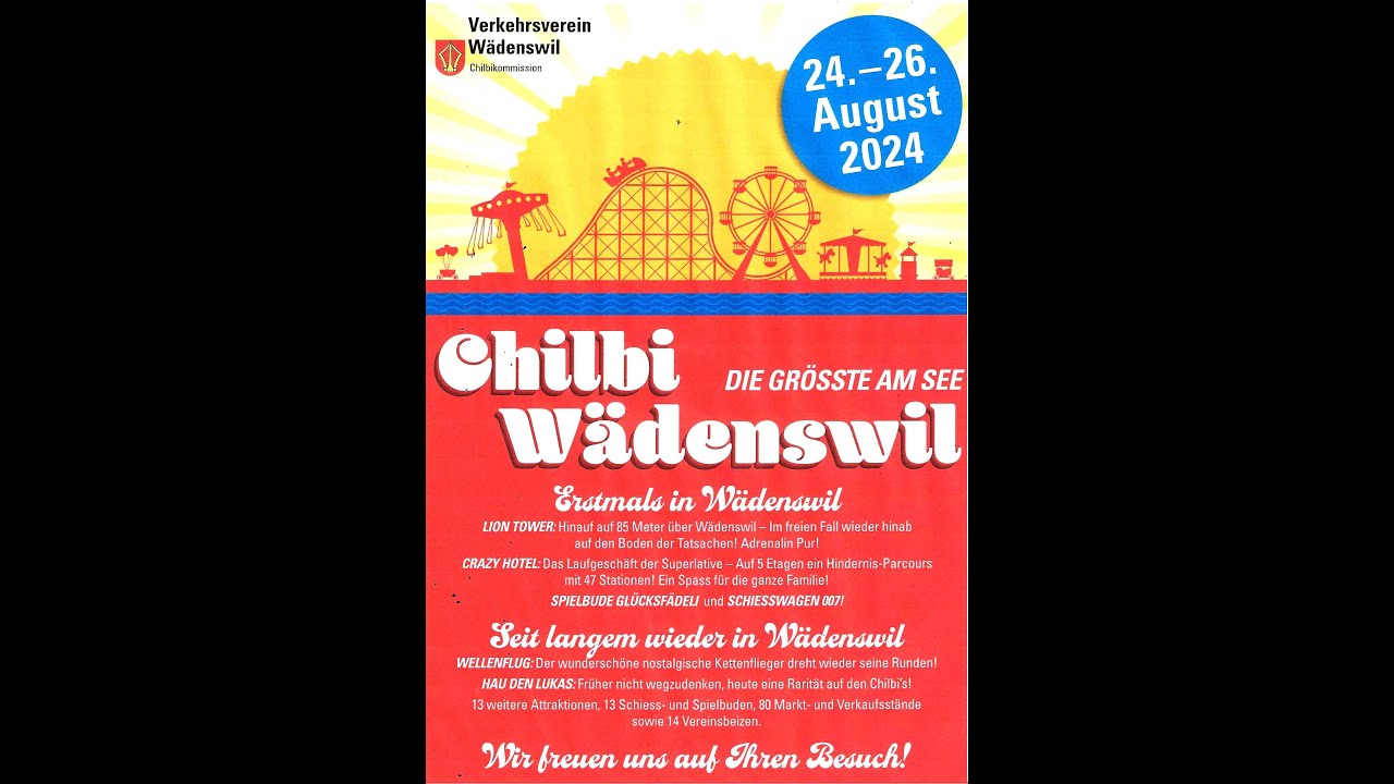 Chilbi Wädenswil 2024.