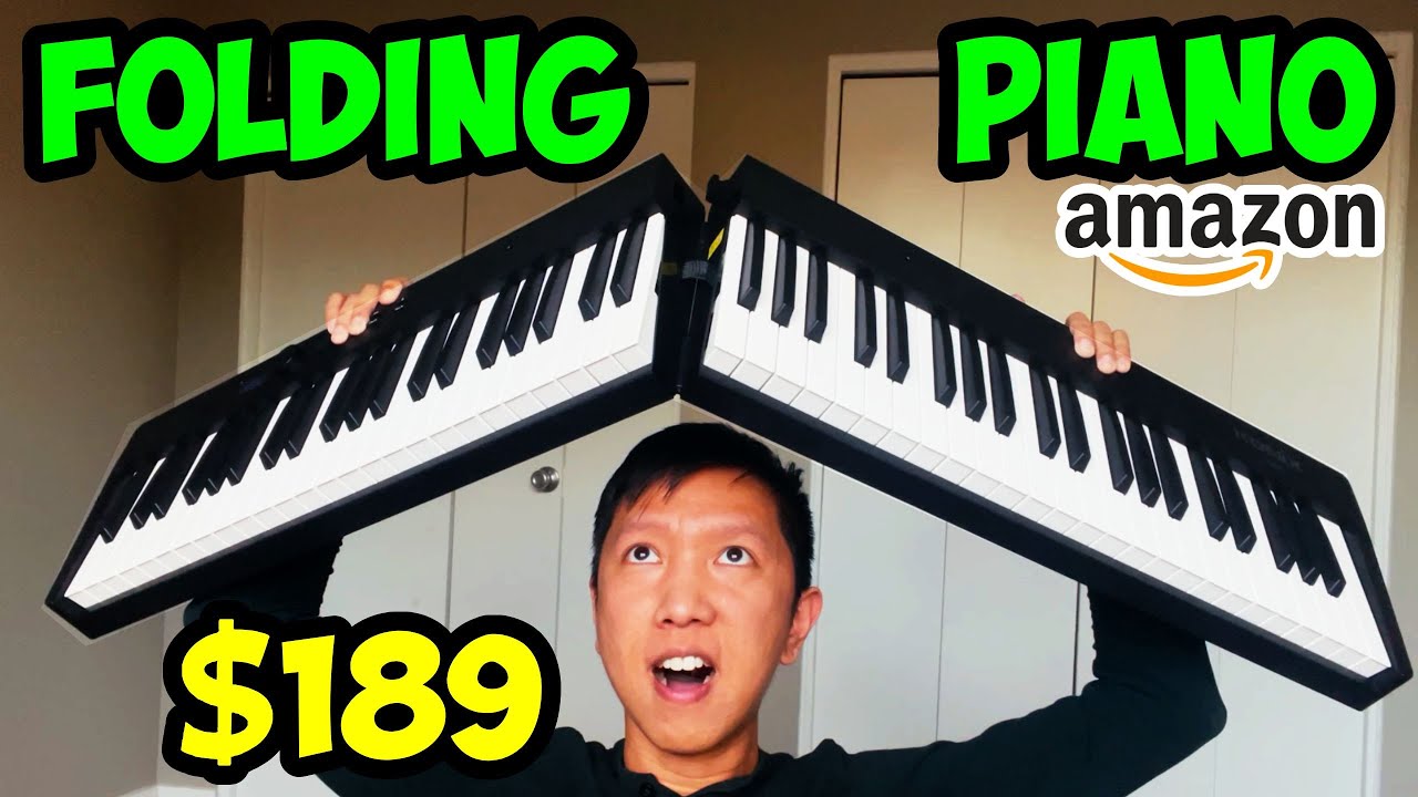 $189 Amazon Foldable Piano in Your Room