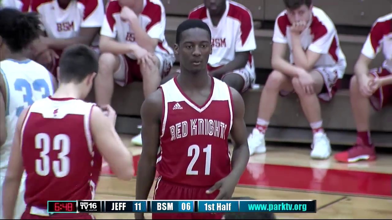 Bloomington Jefferson vs Benilde - St. Margaret's Boys Basketball 1/26/18