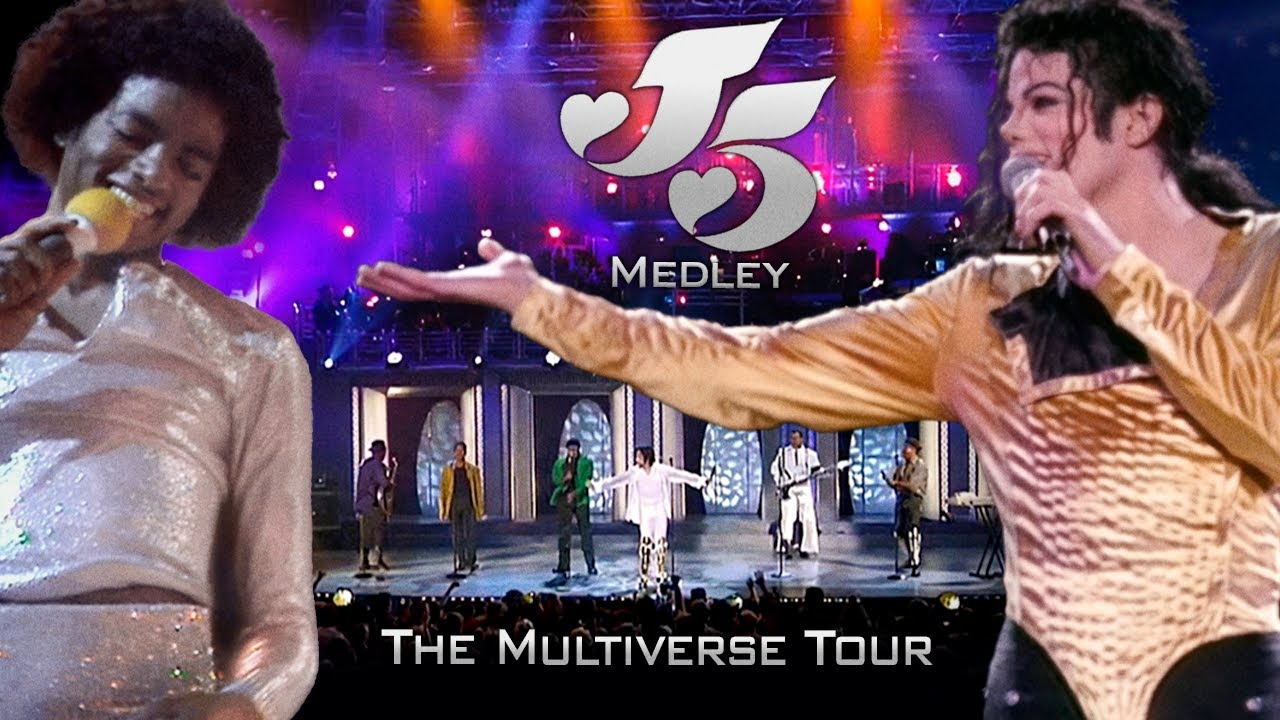 The Jacksons  - Motown Medley LIVE MIX (The Multiverse Tour) 4K