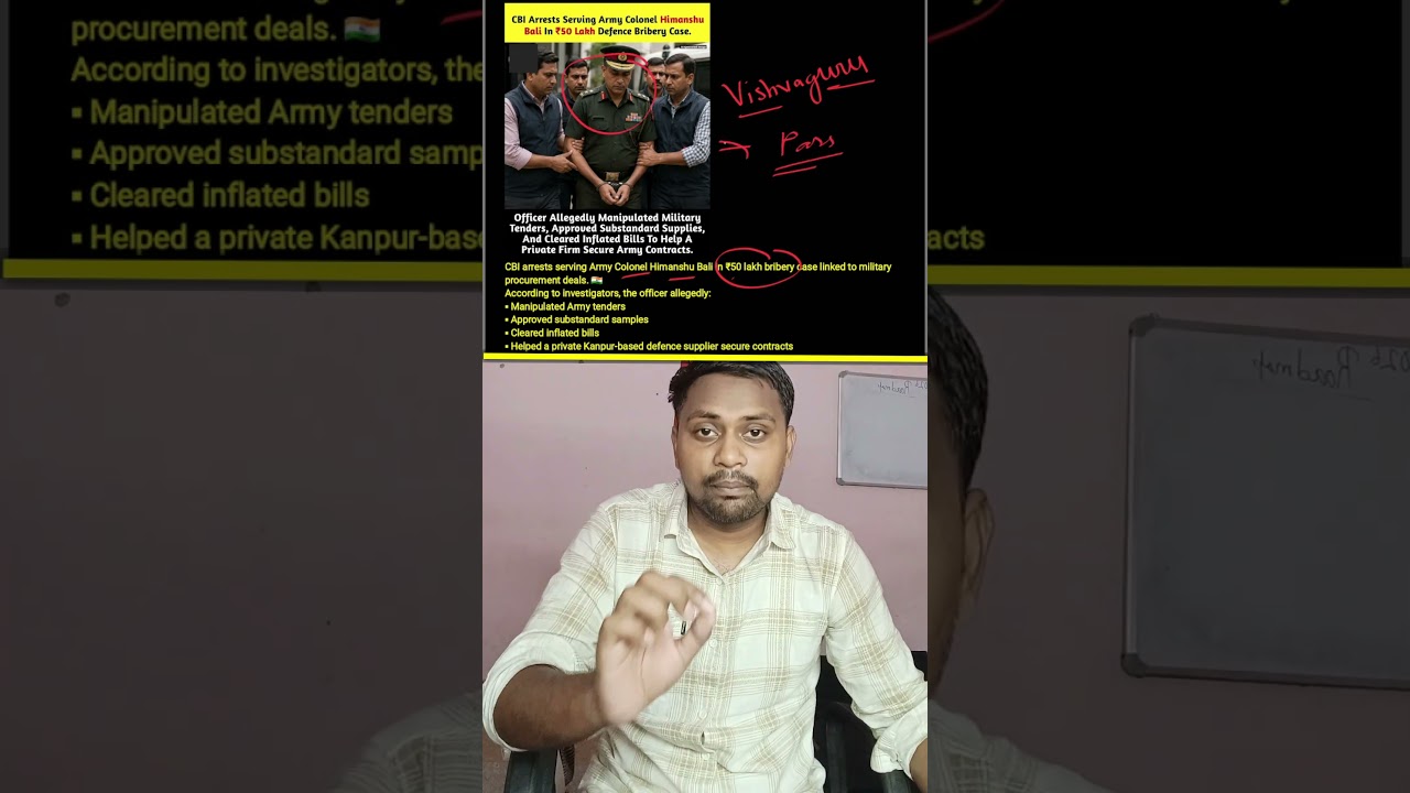 Indian Army Colonel Caught Red-Handed With ₹50 Lakhs! 🚨The Kanpur Scam Exposed! 🛑