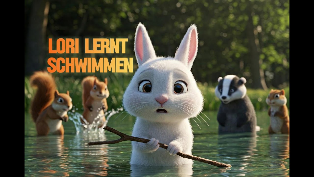 Lori lernt schwimmen - eine Gute-Nacht-Geschichte