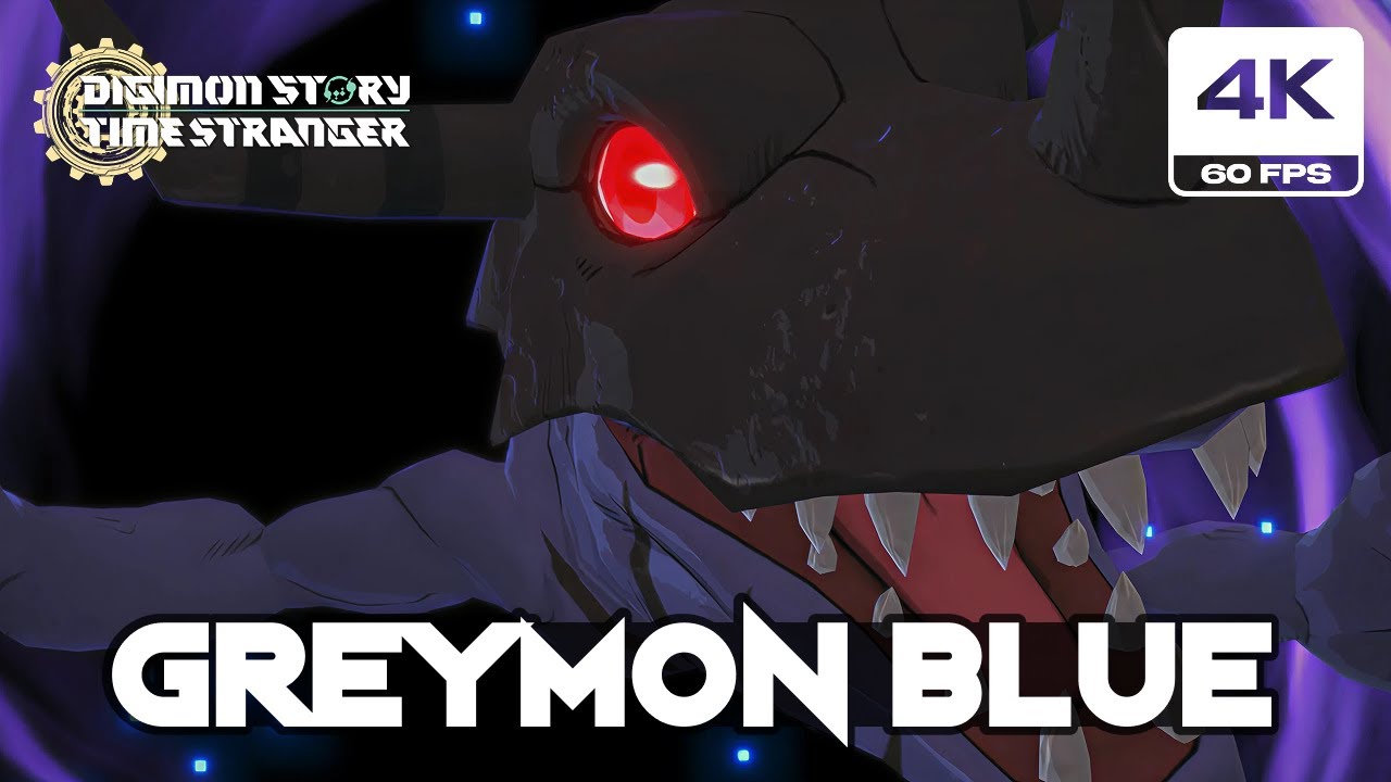 Digimon Story: Time Stranger - Greymon Blue Boss Fight (4K 60 FPS PC)