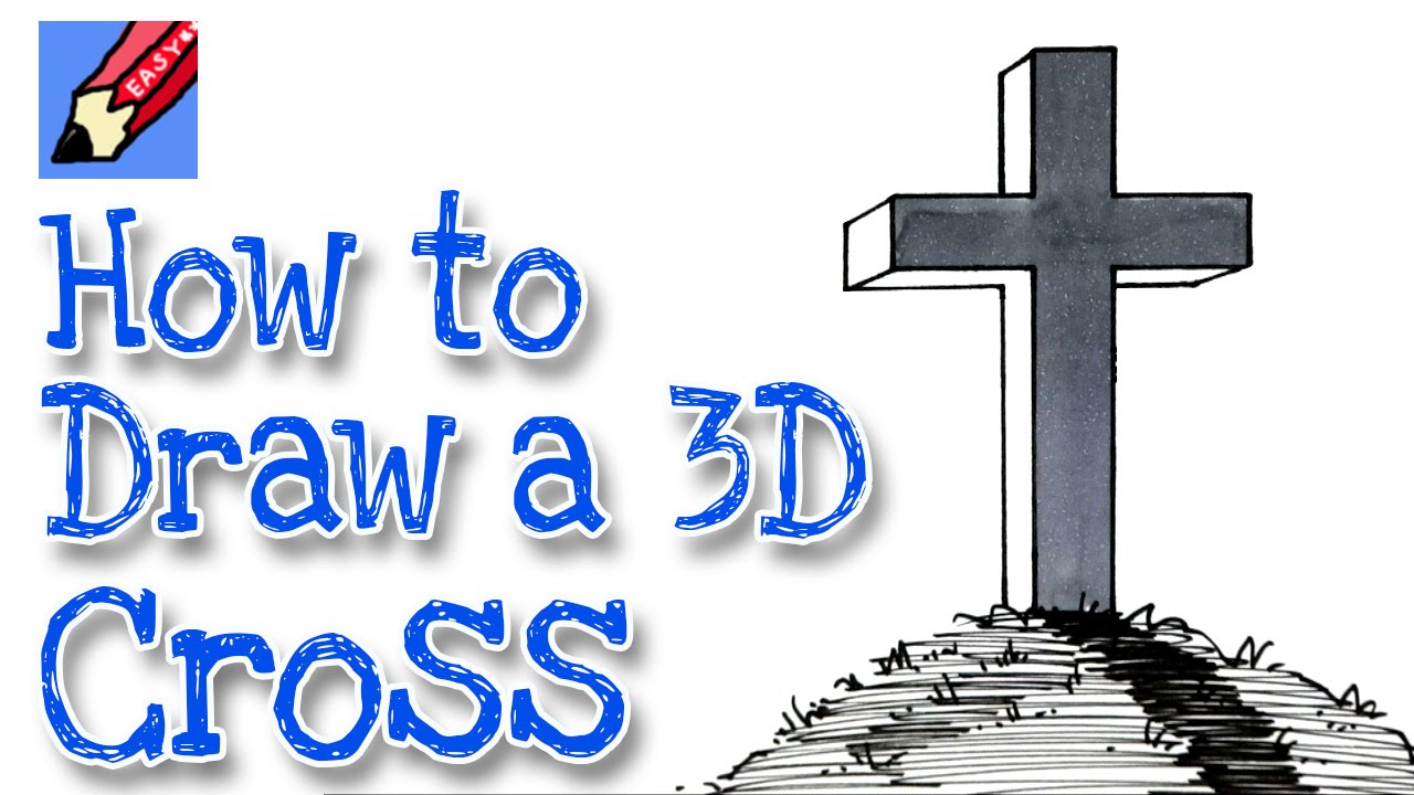 How to Draw a Cross in 3D