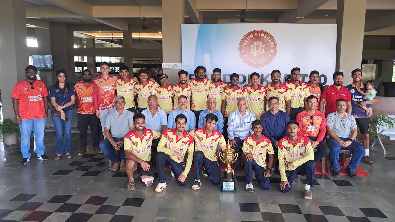 GENO SPORTS CLUB ОДЕРЖИВАЕТ ПОБЕДУ В ЛИГЕ T20 BANDODKAR, ОРГАНИЗОВАННОЙ PANJIM GYMKHANA