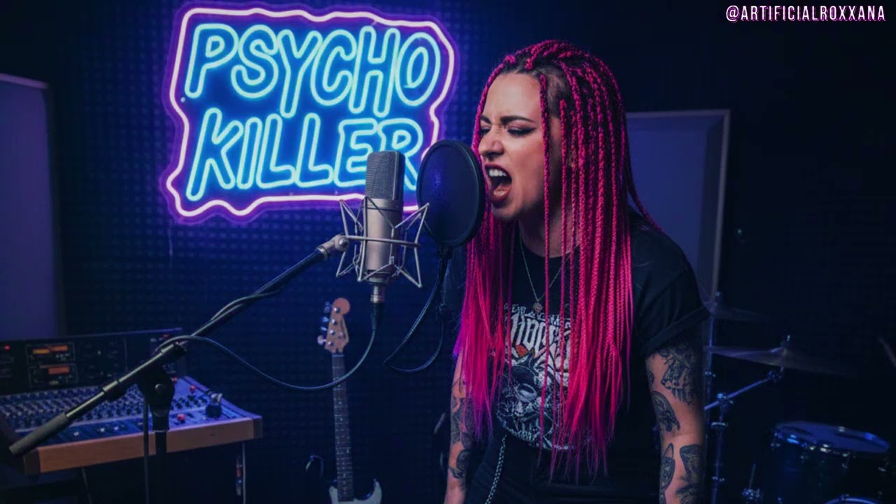 Artificial Roxxana - Psycho Killer (Electronic Rock Cover) - Talking Heads