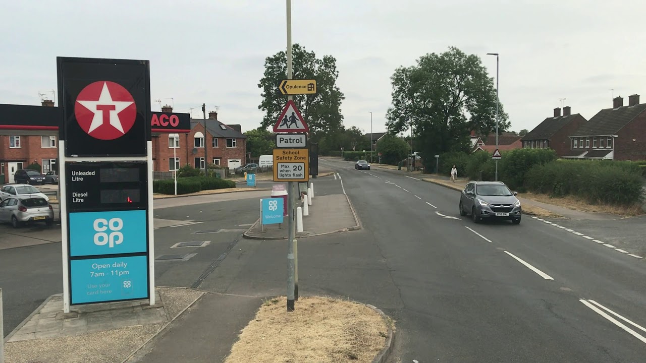 Full Route Visual | Arriva Leicester 85 - South Wigston to Leicester | 4027 (UUI 2953)