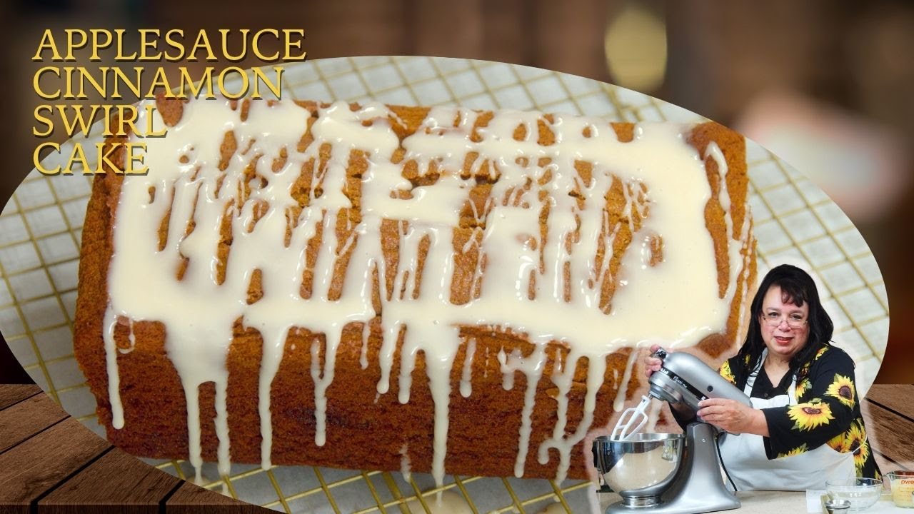 Applesauce Cinnamon Swirl Cake | Recipe Vault
