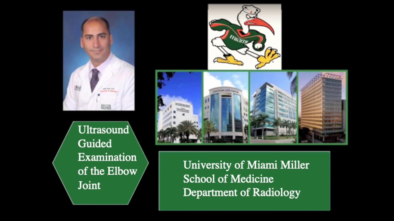 Ultrasound Guided Evaluation of the Elbow Joint.