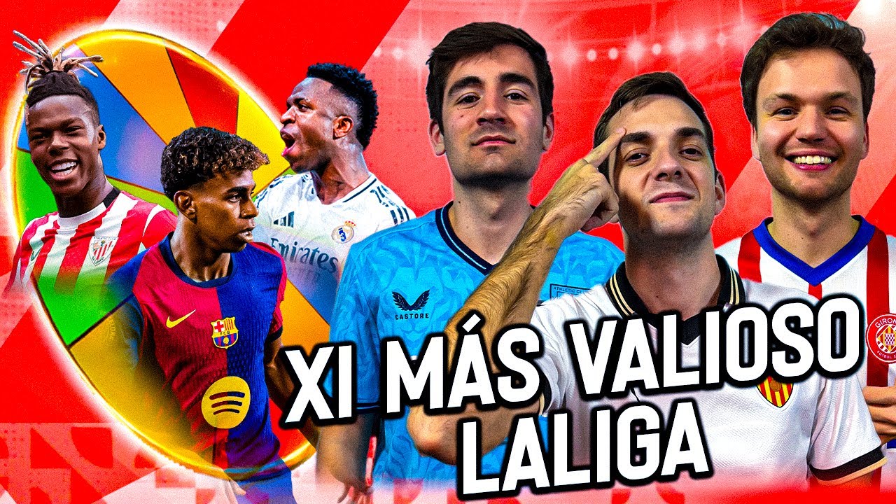 HACEMOS el XI MÁS VALIOSO de LALIGA con la RULETA de la SUERTE