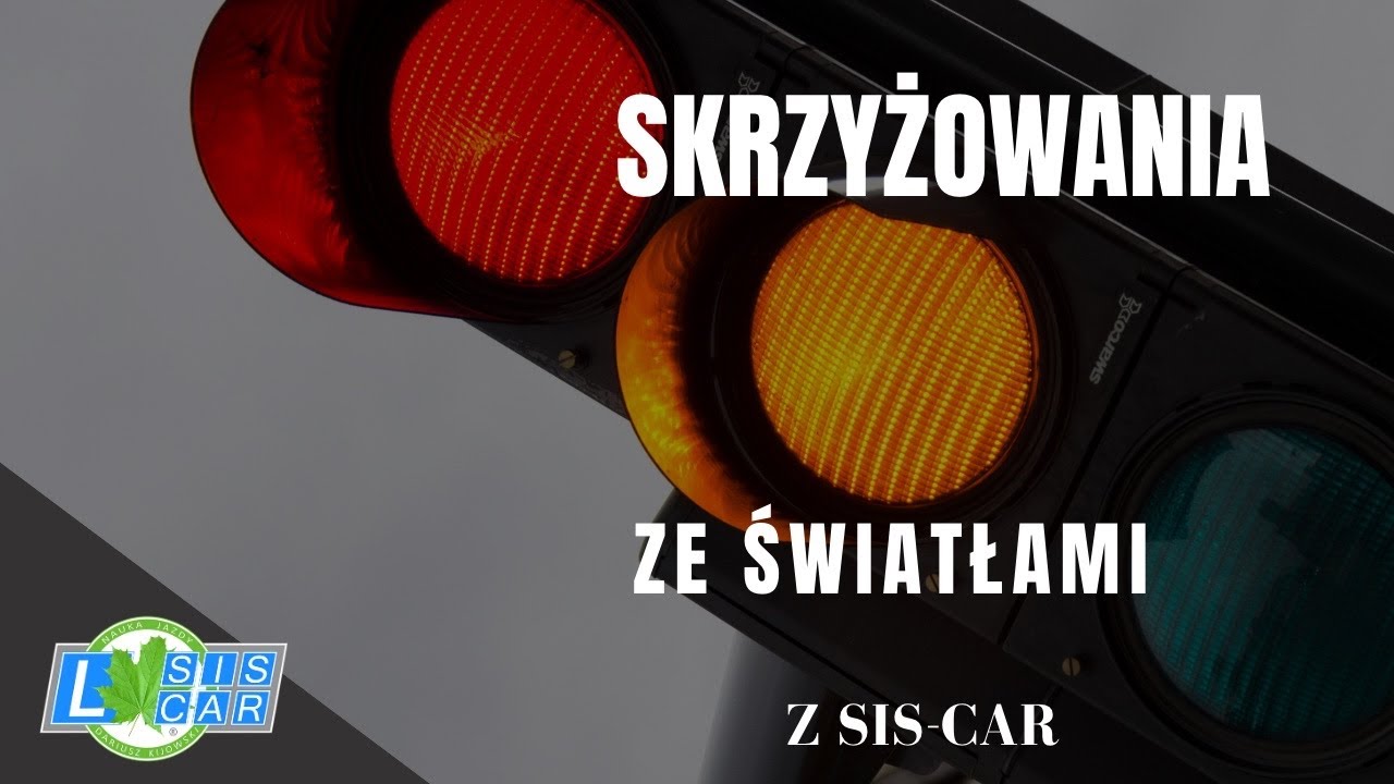 Skrzyżowania z sygnalizacją świetlną – znasz te zasady? 🚦Egzamin na prawo jazdy
