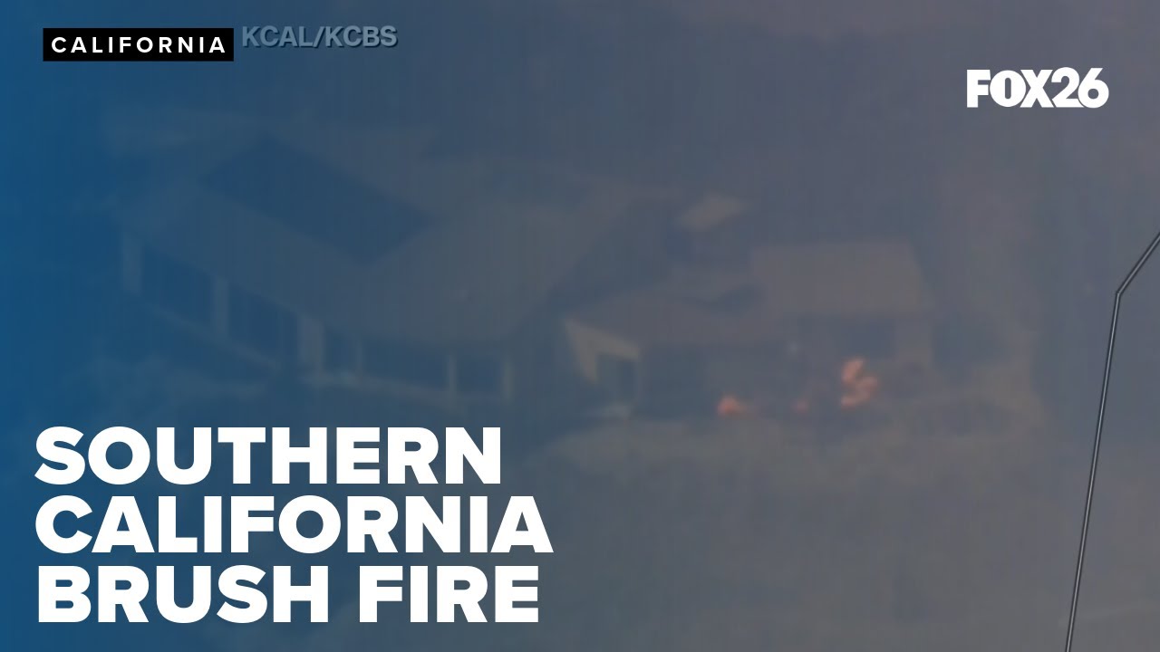 Southern California brush fire