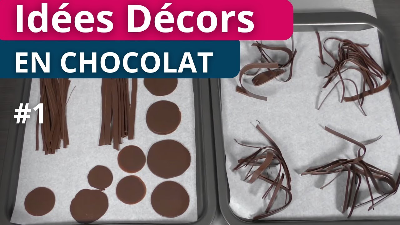 Décors en Chocolat : Techniques de Base - PART 1