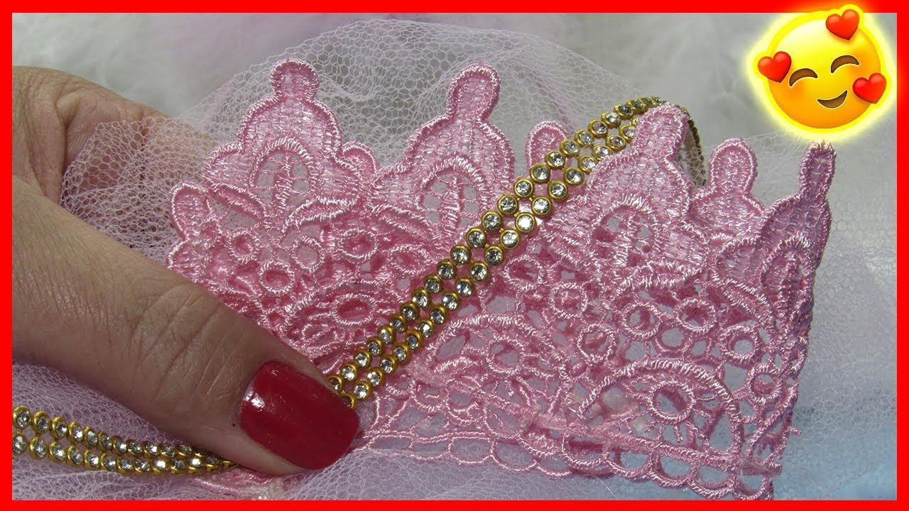 ARCO OU TIARA PRINCESA!!!LINDA E FÁCIL!!!