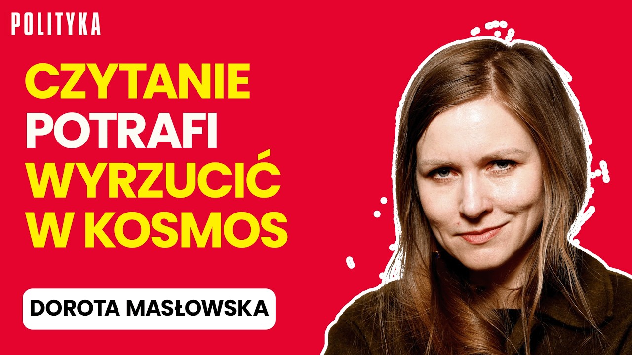 Dorota Masłowska: &bdquo;Czytanie było ucieczką od rzeczywistości. Dziś szukam ciszy&rdquo; | Tygodnik Polityka