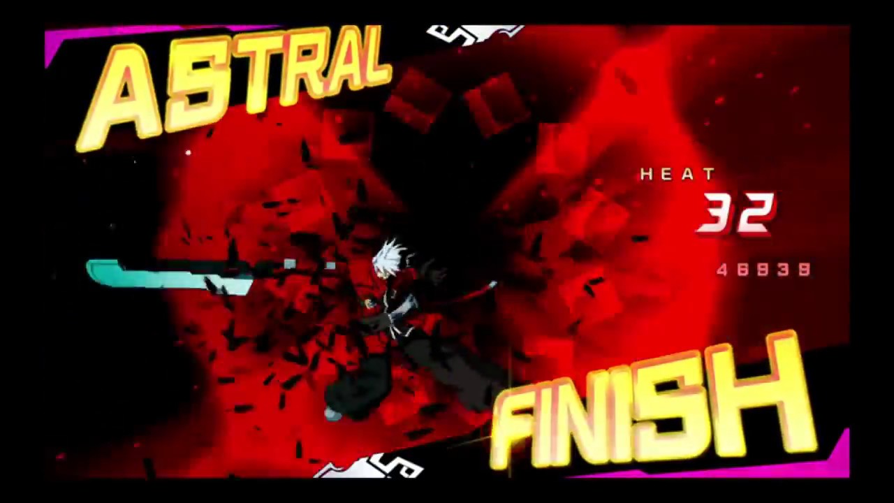 blazblue CTB Ragna astral finish combo 2