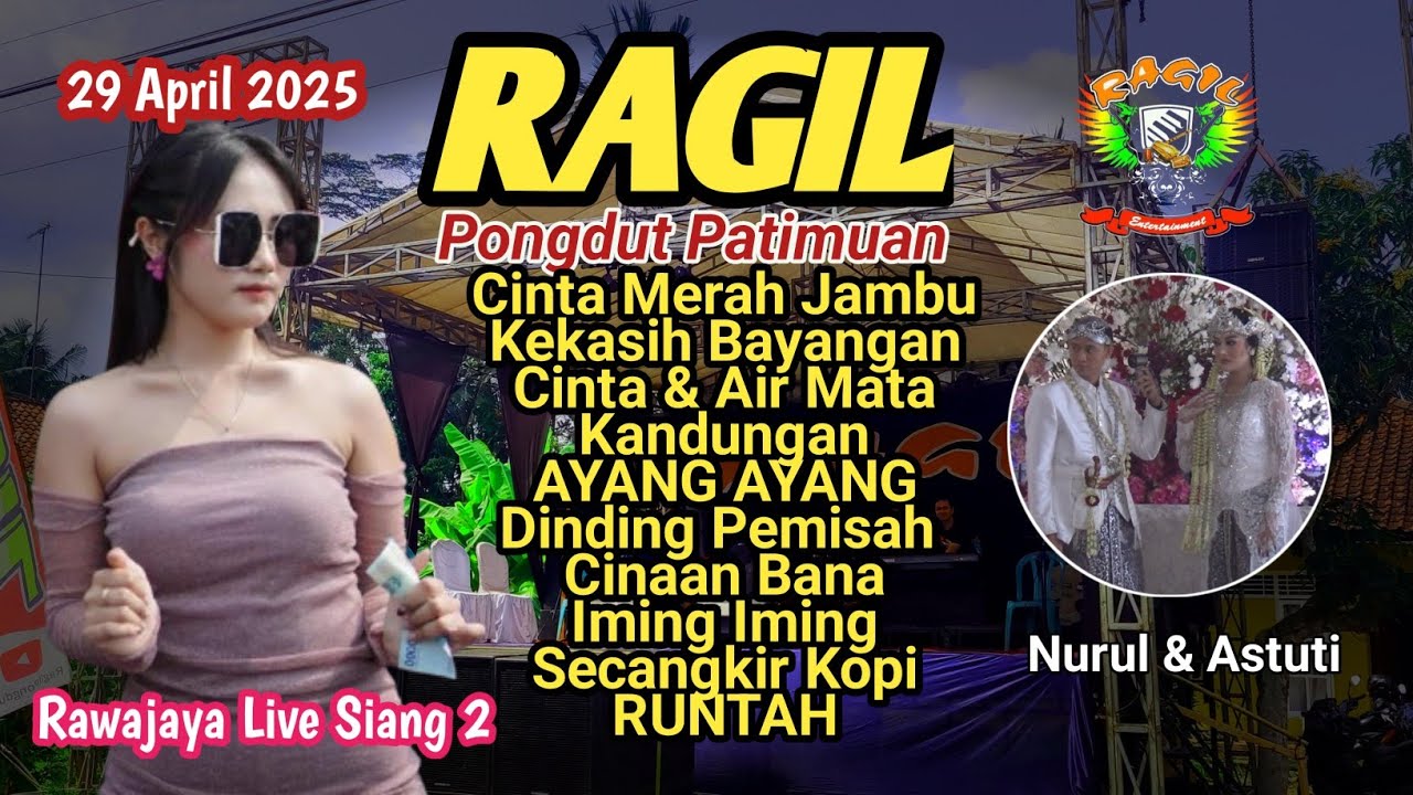 CINTA MERAH JAMBU - VERA PUSPITA LIVE RAWAJAYA  - RAGIL PONGDUT