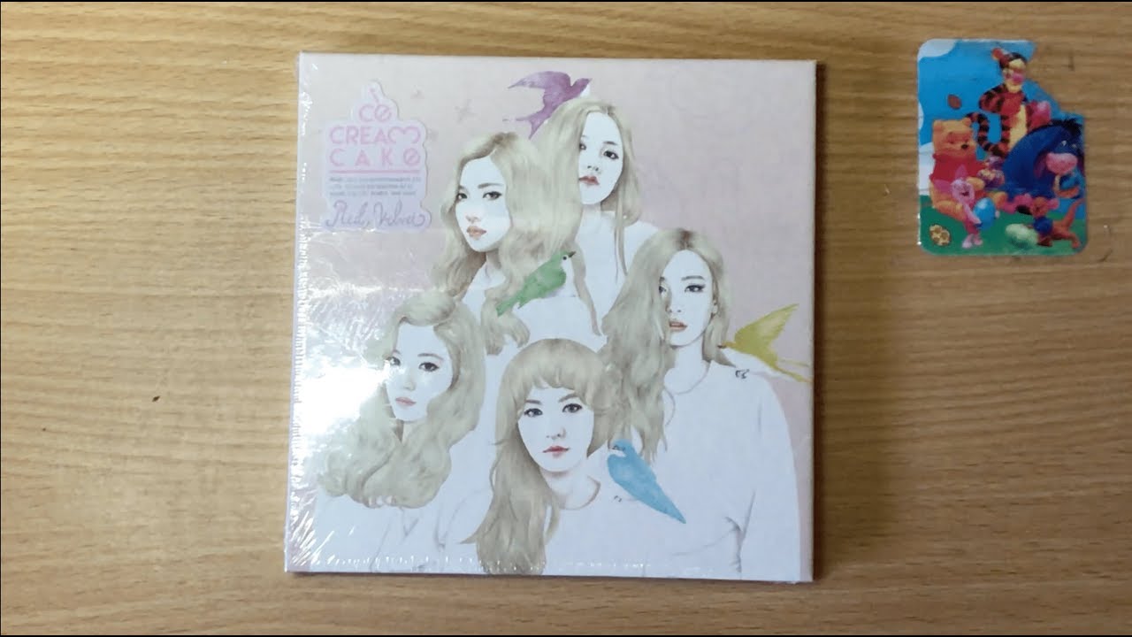 Red Velvet (레드벨벳) 1st mini album ICE CREAM CAKE unboxing (ICC ver.)